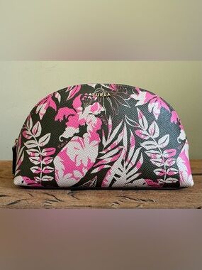Furla Leather Cosmetic Toiletry Makeup Bag